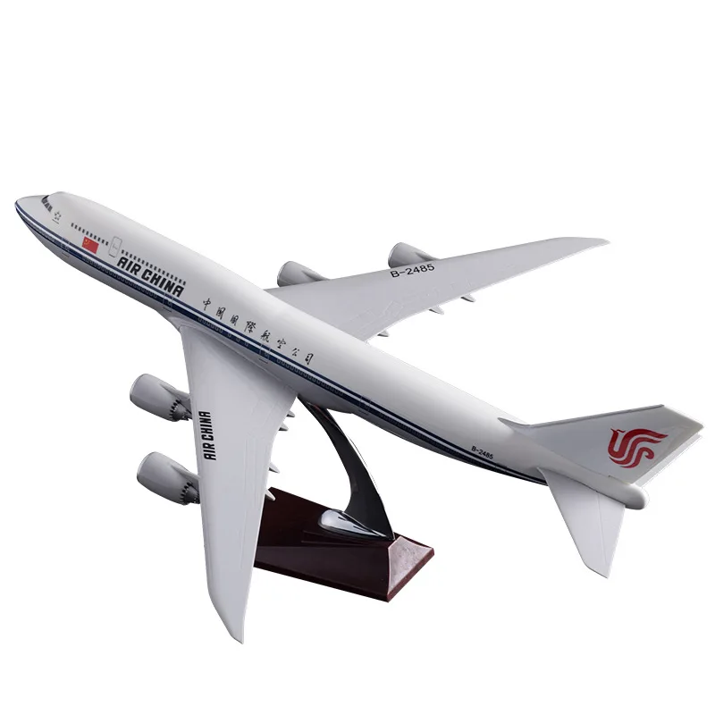 47 см Боинг 747-800 смолы модель самолета Air China Airlines модель самолета B747-800 Airways Air China Аэробус авиации модель игрушки