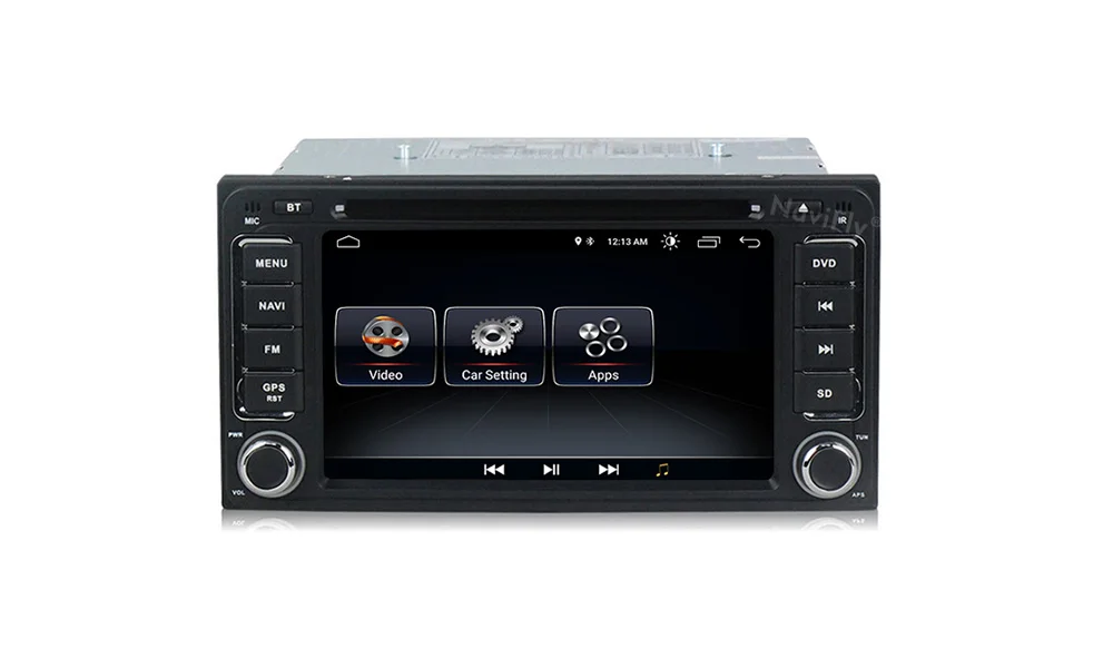 Best New Arrival!Navifly android8.1 Car multimedia Player Navigation GPS DVD for Toyota corolla RAV4 universal car radio NAVI 10