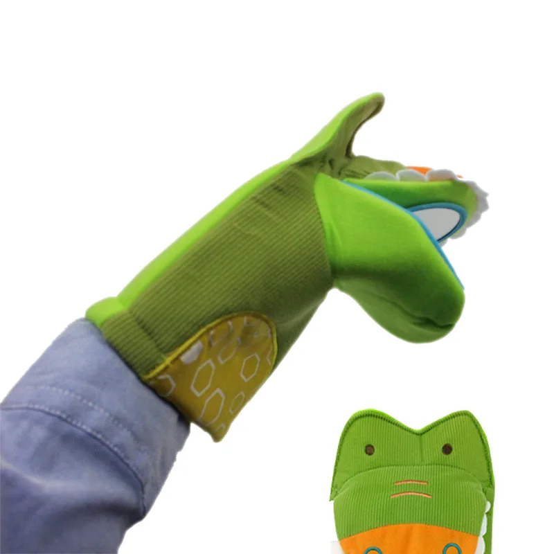 

Plush Hand Puppets Crocodile Toy Mouth Movable Big Hand Puppet Animal Plush Doll Interactive Hand Puppets for Children Adult