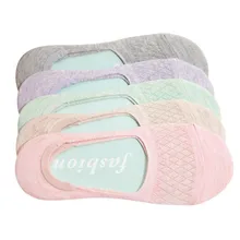 JAYCOSIN короткие носки женские летние дышащие короткие носки-башмачки хлопковые кружевные противоскользящие неглубокие невидимые короткие носки