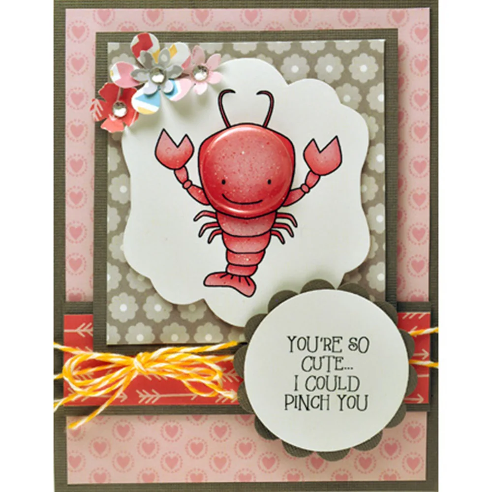

New Dolphin Crab Transparent Clear Rubber Stamp Silicone Scrapbooking For Photo Album Decorative Stamp Sheet DIY Crafts
