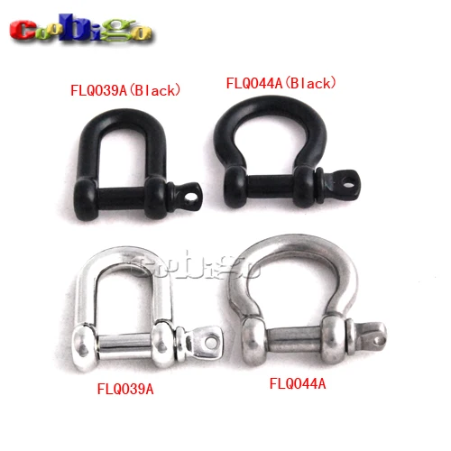 1X Zinc Alloy D//Bow Shackle Screw Pin Parachute 550 Cord DIY Paracord Bracelet