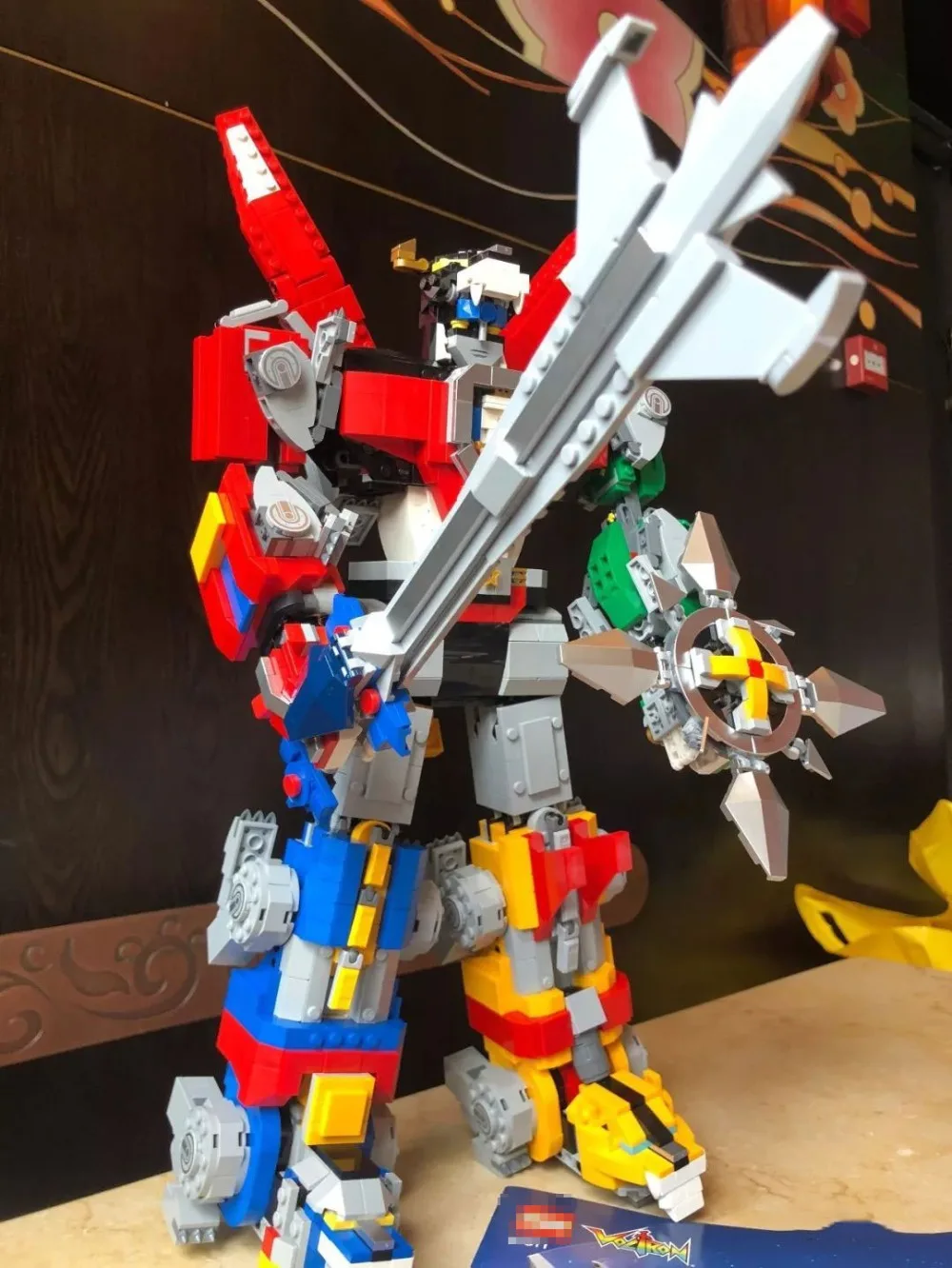 Ideas Series Voltron Defender of The Universe Model Compatible With Legoings Ideas Building Block Bricks Toys
