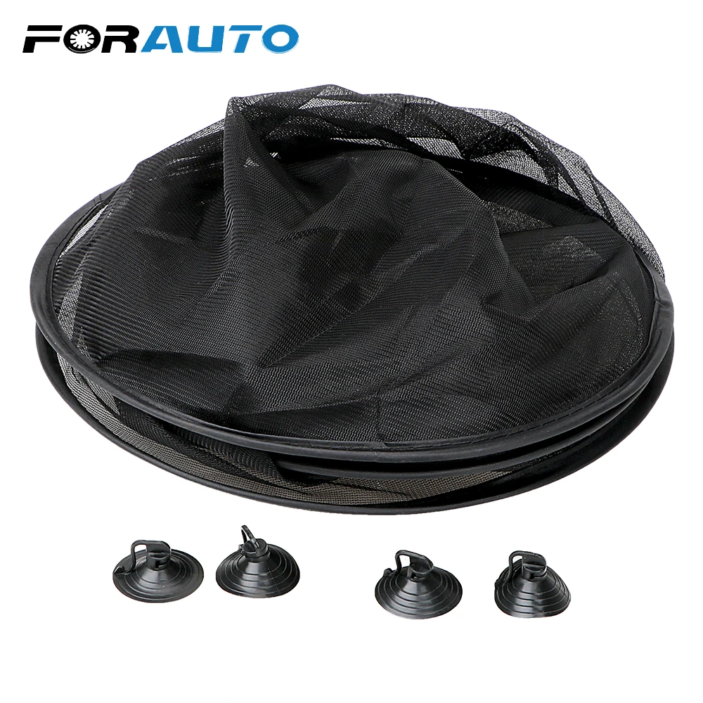 

FORAUTO Car Curtain UV Protection Auto Sun Shade Protector with Suction Auto Mesh Sun Visor Car-styling Car Rear Window Sunshade