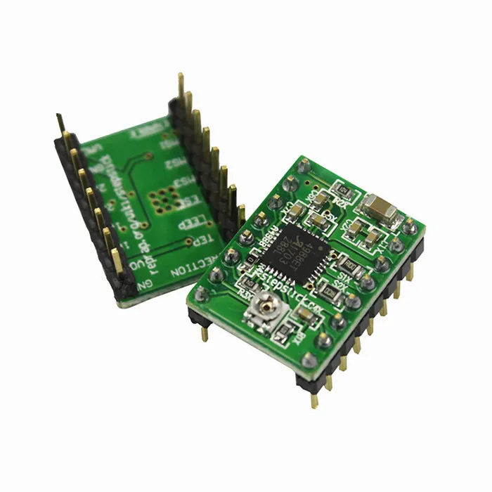 10 шт. модуль шагового двигателя Reprap A4988 с радиатором|Детали и аксессуары для
