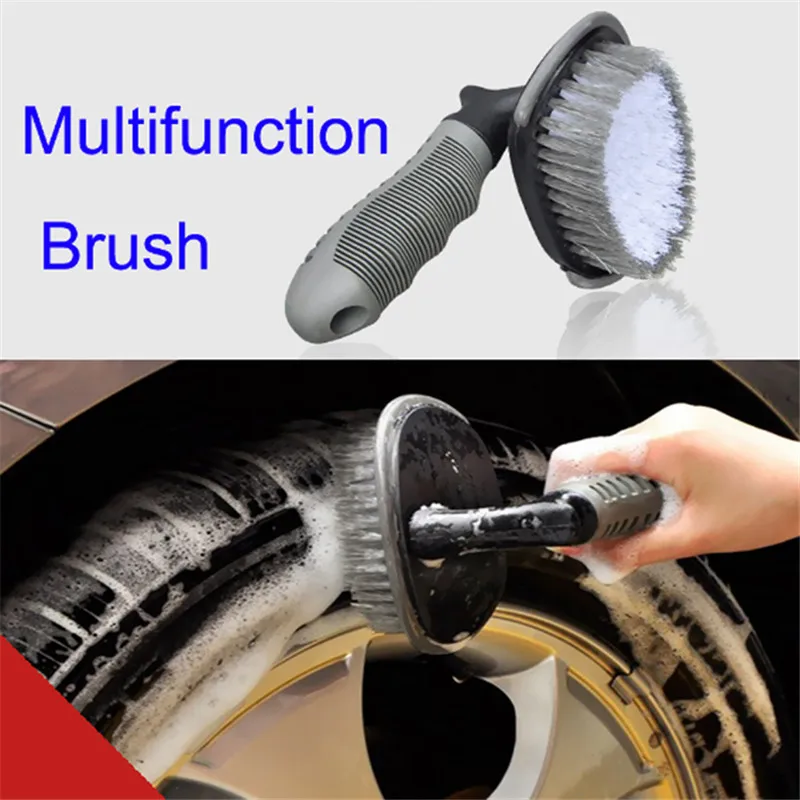 Microfiber Car Wash Multifunction Flexible Car Cleaning Brush Auto Rim/Wheel/Floor Liners/Carpet
