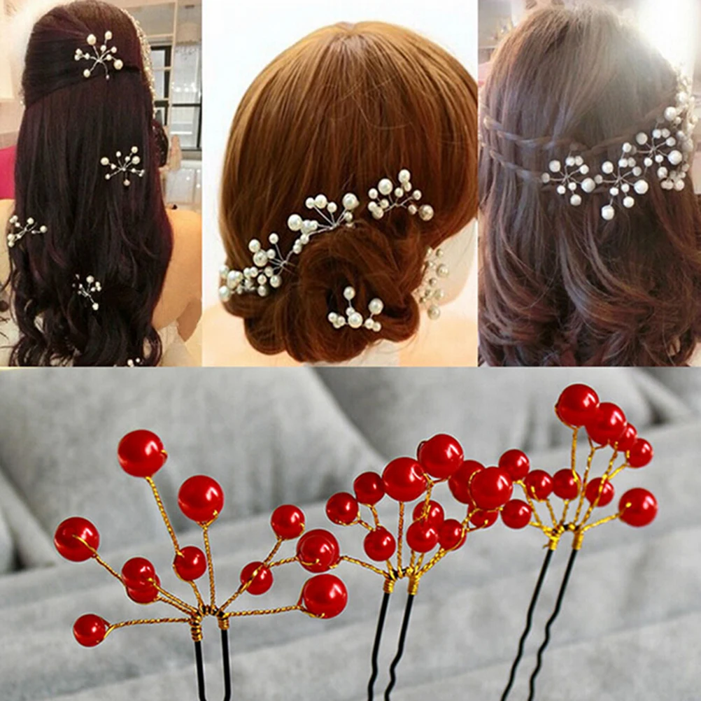 Fashion Crystal Headband tiara Bride Hair Accessories Handmade  Simulated Pearl Bride Wedding Headpieces Hair Jewelry