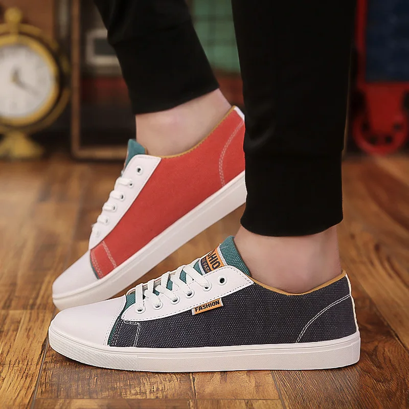 BOMIMI модные мужские кроссовки 9908 Мужская Тканевая обувь для Lace Up бренд модная на