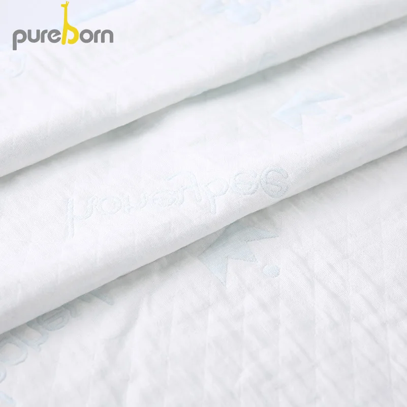 Pureborn новорожденный пеленание ребенка основа младенческой Спальный Мешок Муслин Хлопок Одеяло s многофункциональное пеленание одеяло чехол для детской коляски