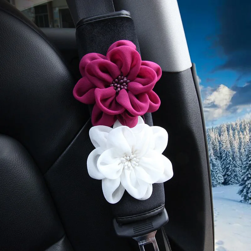 Car-Safety-Seat-Belt-Cover-Roses-Flower-Seat-belt-Shoulder-Pads-Protection-Plush-Padding-Auto-Accessories-Interior-Deco-14