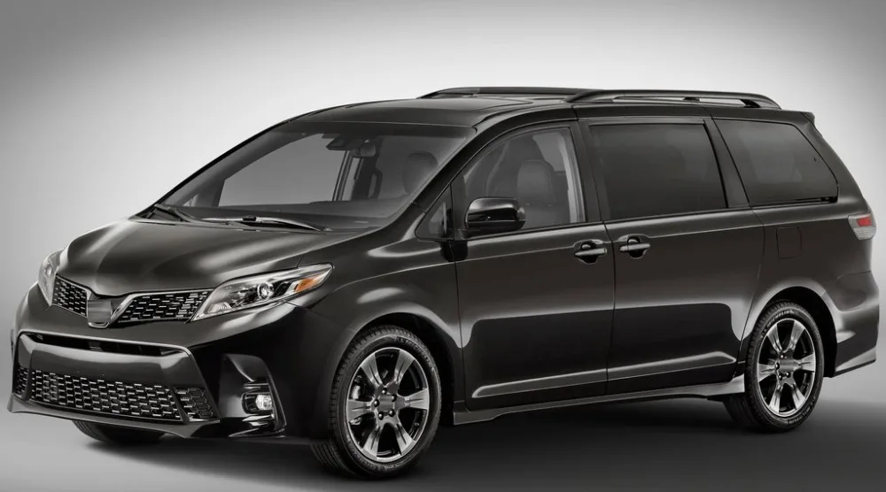 Новое поступление, багажник на крышу для Toyota Sienna 2010-, толстый авиационный алюминиевый сплав, большая скидка, стиль