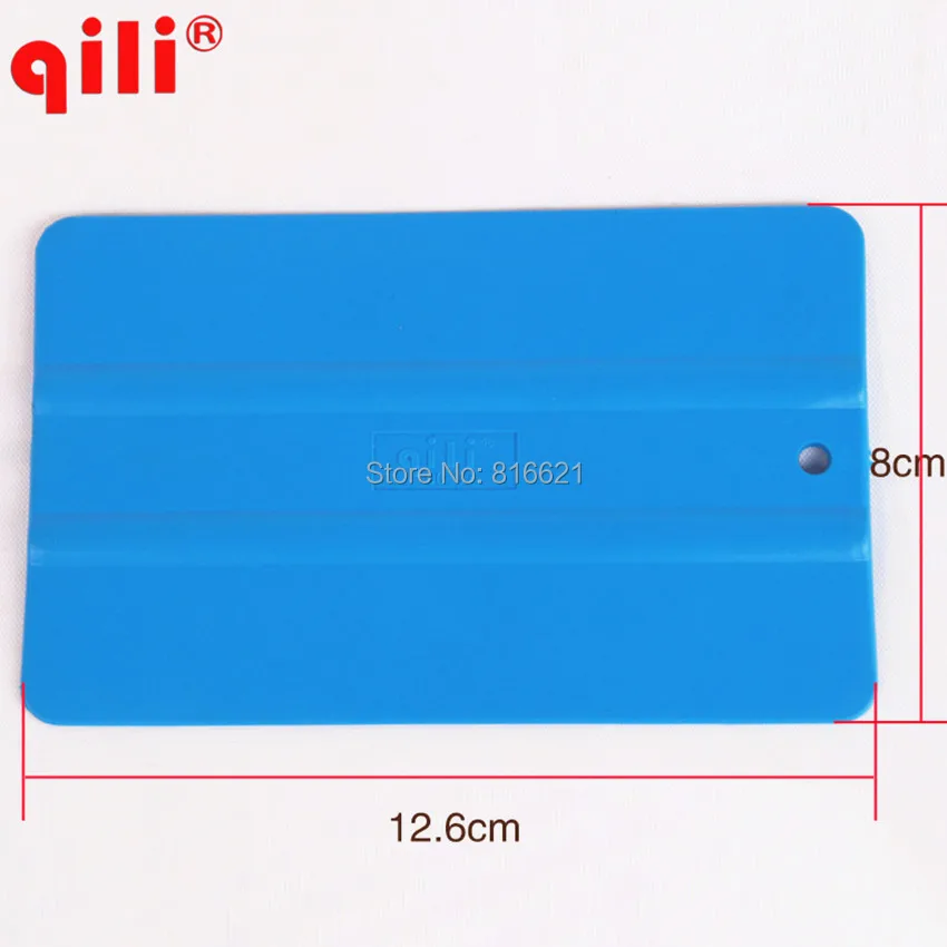 Qili QG-07 Синий Мягкий Квадратный скребок виниловые инструменты для обертывания инструменты для склеивания окна автомобиля инструменты для пленки Войлок squegees