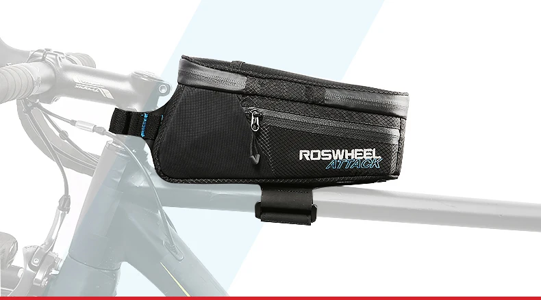 Discount ROSWHEEL ATTACK 2017 Waterproof Bicycle Bag Front Beam Frame Top Tube Bag MTB Road Foldig Bike Phone Bag Cycling Accessories 0 Discount ROSWHEEL ATTACK 2017 Waterproof Bicycle Bag Front Beam Frame Top Tube Bag MTB Road Foldig Bike Phone Bag Cycling Accessories 0