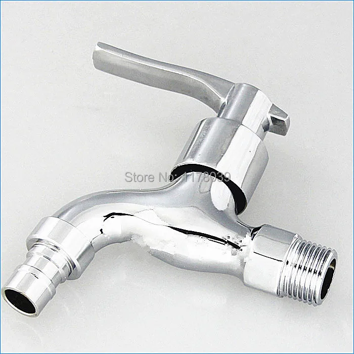 Zinc Alloy washing machine faucet,wall mounted quick opening bibcock