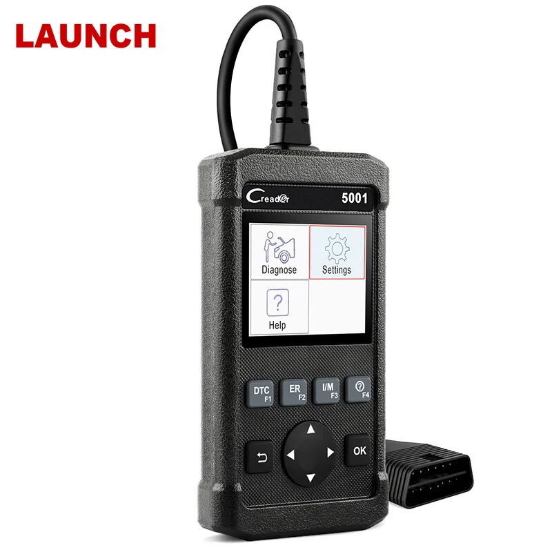 

Launch CR5001 OBD2 Automotive Scanner Code Reader O2 Sensor Test Diagnostic Tool With Multi Language OBD2 Scanner PK KW850