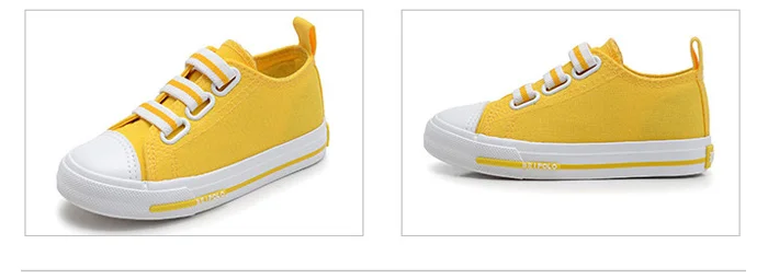New 5 Colors Canvas Children Shoes Solid Elastic Band Kids Sneakers 2017 Casual Rubber Board Green Black Boys Shoe Girls Sneaker 552 (9)
