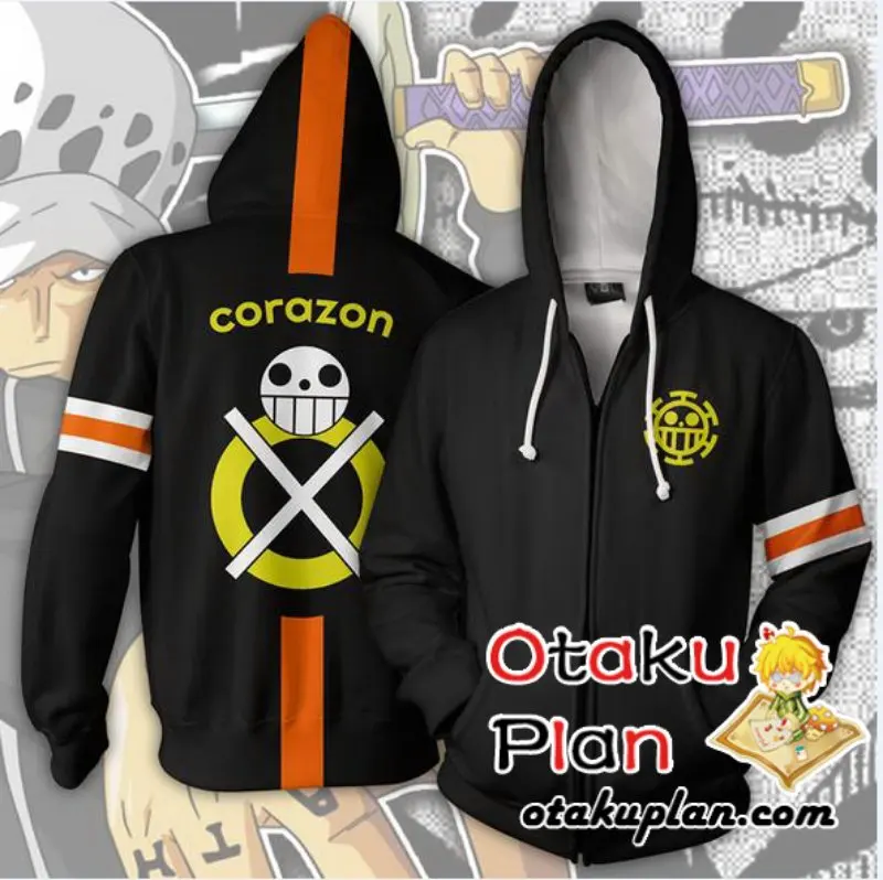 Новинка аниме один предмет Сола костюмы для косплея толстовки на молнии свитшоты