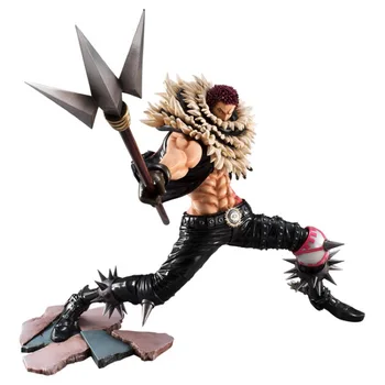 

One Piece Charlotte Katakuri Cartoon Model Doll PVC 21cm Anime Action Figure Toy for Children Collection Birthday Gift