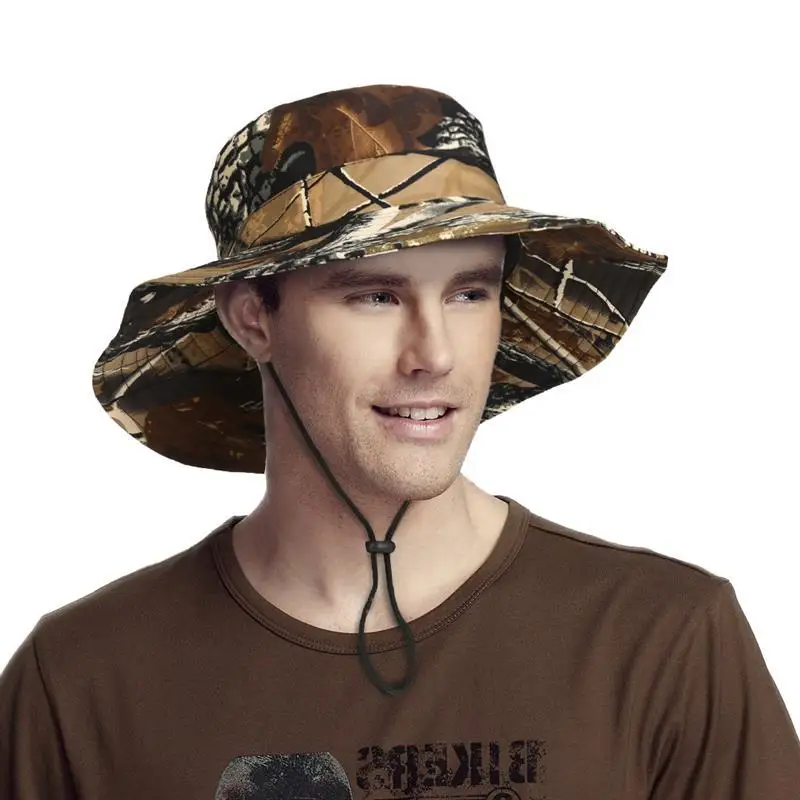 Vbiger Men Women Bucket Hat Floppy Fishing Hat Adjustable Sun