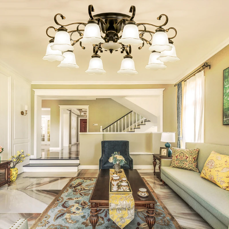 Antique Ceiling Lamps for Living Room Classic Ceiling Lights for Dining Room Ceiling Lamps Rustic Pendants Ceiling Kitchen Light
