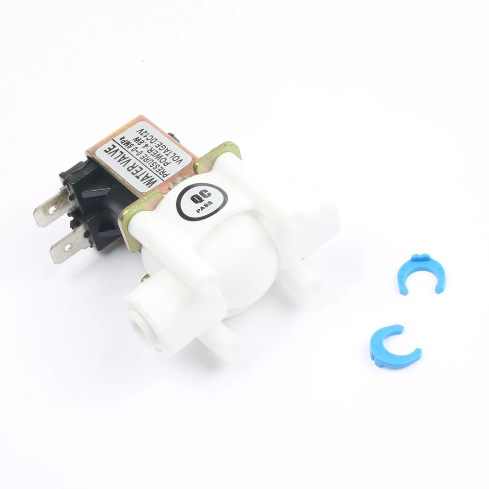DC 24V Solenoid Valve Magnetic N//C Water Air Inlet Flow Switch N//C 1//4/" B WFIT