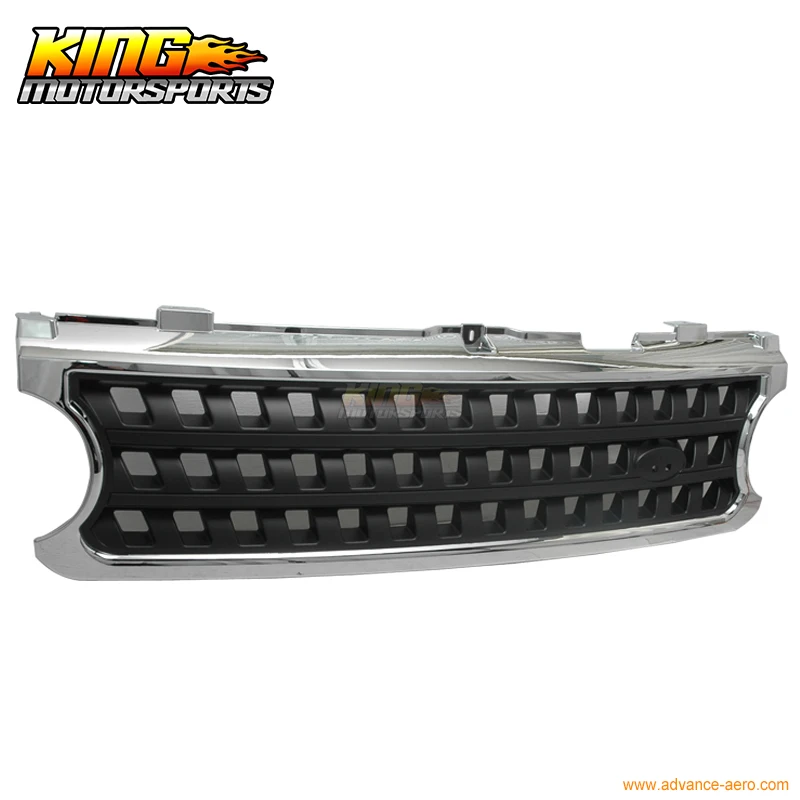 

For 06 07 08 09 Range Rover Grille Grill Land Rover Blacktype 2 - Chrome Black USA Domestic Free Shipping