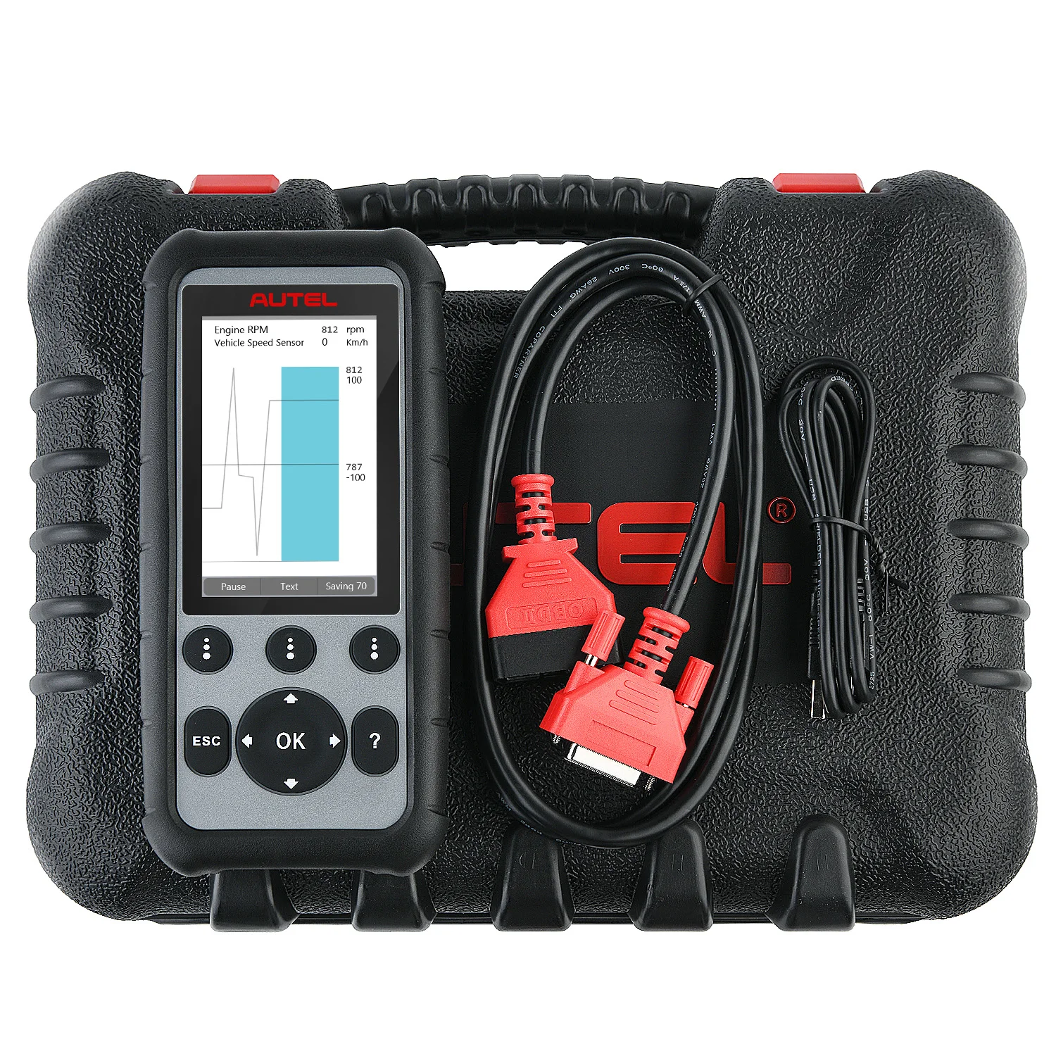 새로운 Autel MaxiDiag MD806 자동차 진단 도구 자동차 스캐너 OBD2 자동 스캔 도구 코드 리더 엔진 테스트 진단, 자동차 진단 도구 스캐너 OBD2