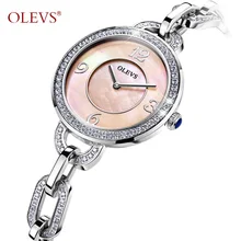 Women Watches Top Brand Luxury Quartz Casual Stainless steel Refined silver bracelet ladies Dress Diamond Metal