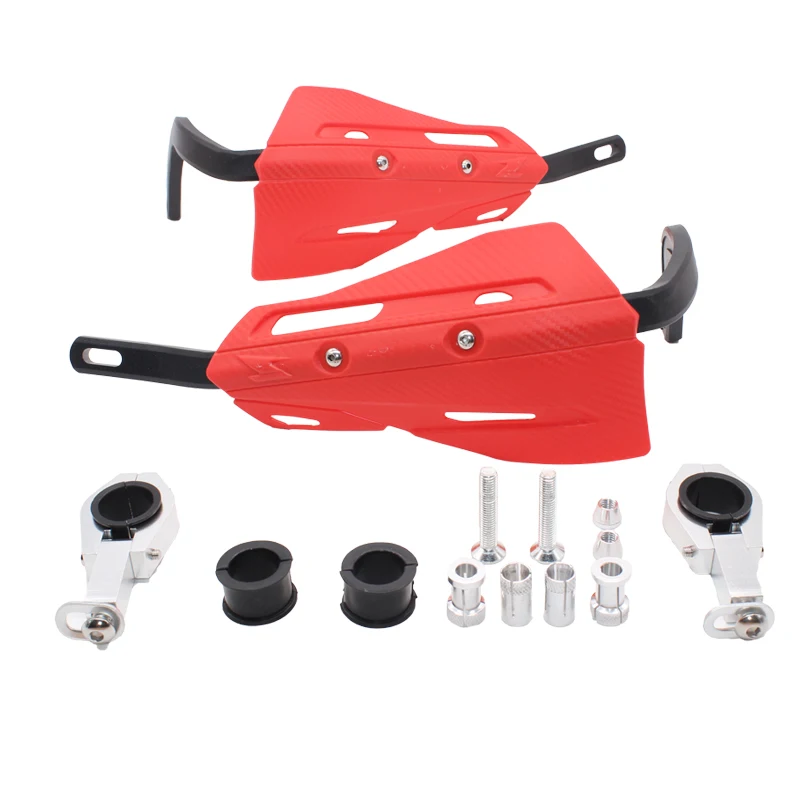 PowerMotor мотоциклетные чехлы на ручки Dirt Bike универсальные 7/" 22 мм или 1-1/8 28 мм руль для CR CRF YZF KXF Supermoto - Цвет: Red