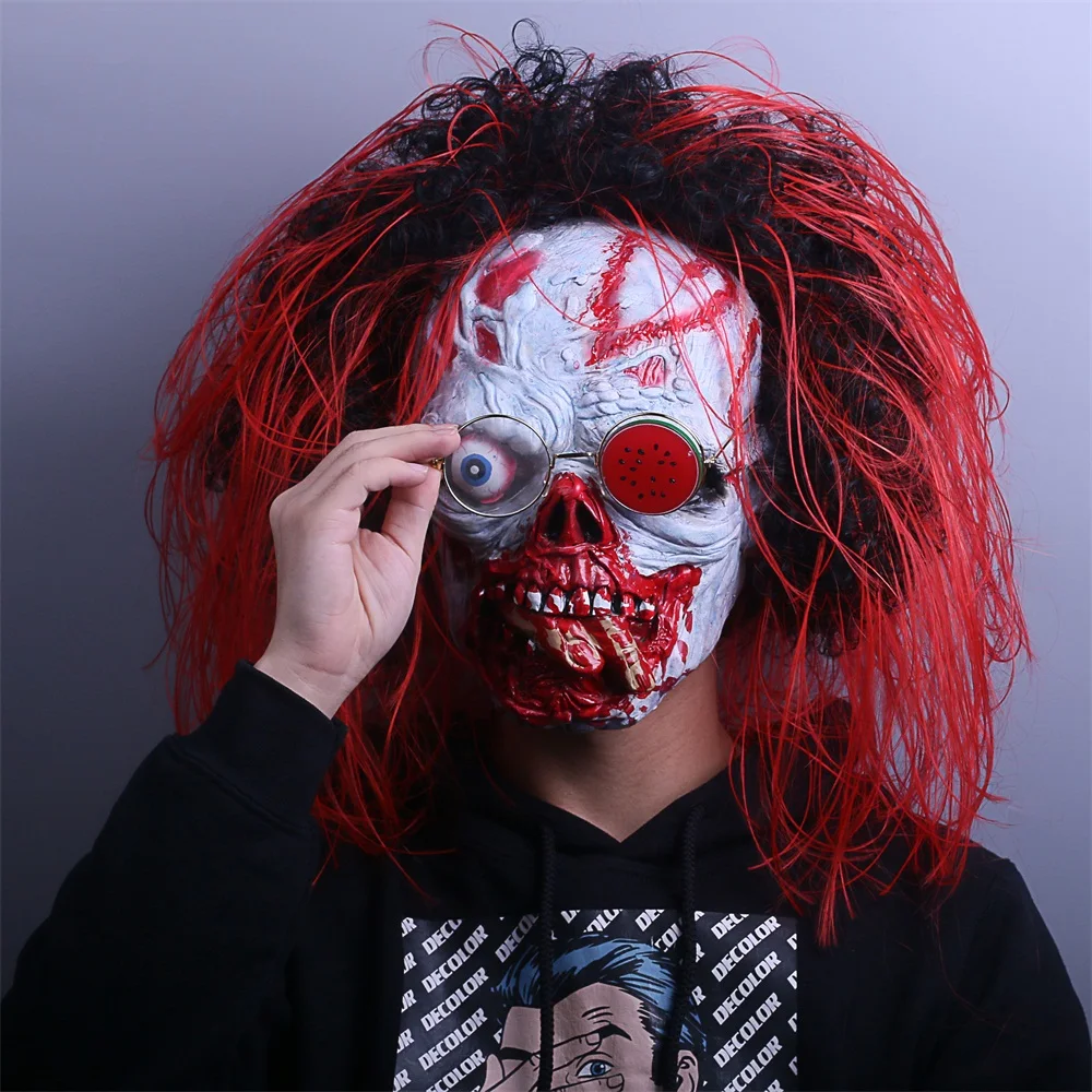 Scary Bloody Zombie Mask Skull Mask Masquerade Masks Halloween Accessory Props (3)