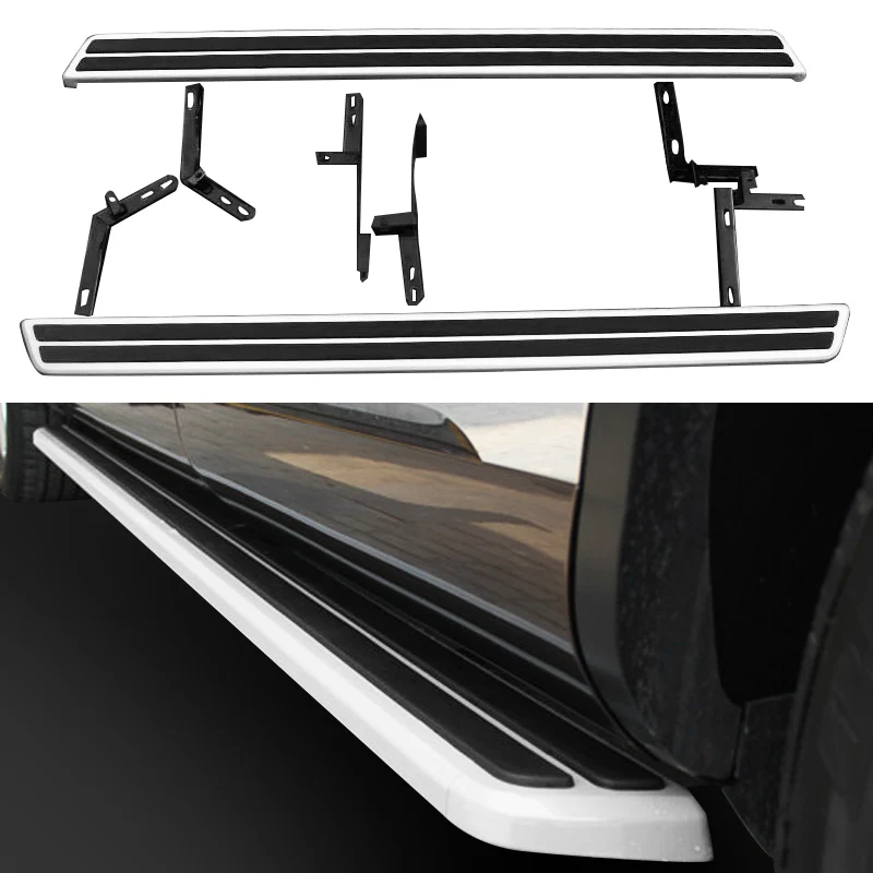 

Aluminium Running Board Side Step Nerf Bar FOR VW Volkswagen Touareg 2011-2014