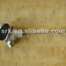 Промышленные Термопары с SS321 оболочка, аллюминевых термопары голову, диаметр 6 мм length350mm