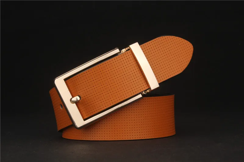 VOHIO ceinture homme кожаный ремень мужской золотой пряжкой Серебряный ковбойский Повседневный ремень черный высококачественный мужской ремень для джинсов