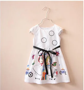 YL70226428 летние топы, одежда для маленьких девочек, топы для девочек, кружевные футболки с вышивкой для девочек, одежда для девочек детская одежда