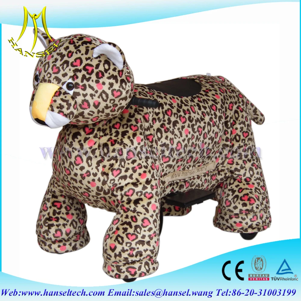 Wholesale electric coin operated motorized plush riding animals on