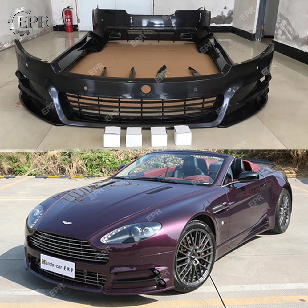 

For Aston Martin Vantage Mansory FRP Body Kits (Front/Rear Bumper+Side Skirt) Tuning Trim Accessories For Aston Martin Body Set
