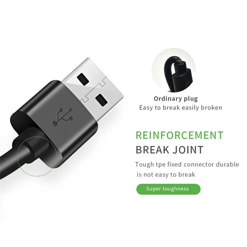 Usb type-C кабель 3A Быстрый type-C зарядный кабель USB-C кабель для передачи данных для samsung Xiaomi Letv huawei sony LG