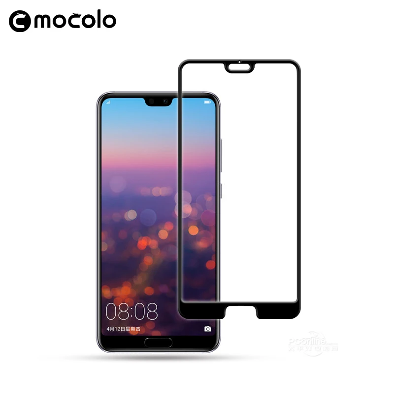 Защита экрана для Huawei P20 Mocolo полное покрытие 5D 9H Lite Nova 3e пленка Pro закаленное