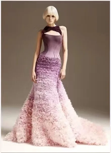 Свадебные декорации, свадебная Опора 3D Обнаженная розовая гофрированная ткань, высокая мода ткань для платья, фон для фотосъемки