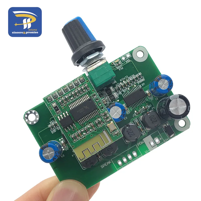 

Bluetooth 4.2 TPA3110 30w+30W PBTL Digital Stereo Audio Power Amplifier Board Module 12V-24V car for Portable USB Speaker