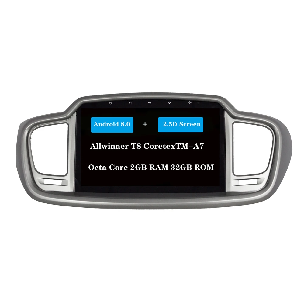 NAVITOPIA 8 ядер T8 Восьмиядерный Android 1 автомобильный DVD GPS навигатор для KIA Sorento 2015 2016 2017