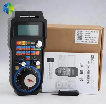 

MACH3 wireless electronic hand wheel 4 axis USB CNC handle MPG handheld