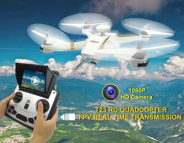 Flytec_T23_RC_Drone_GPS_Auto_Follow_Height_Hold_1080D_HD_Camera_5.8G_FPV_6CH_Remote_Control_4-Axis_3D_Brushless_Quadcopterter_08