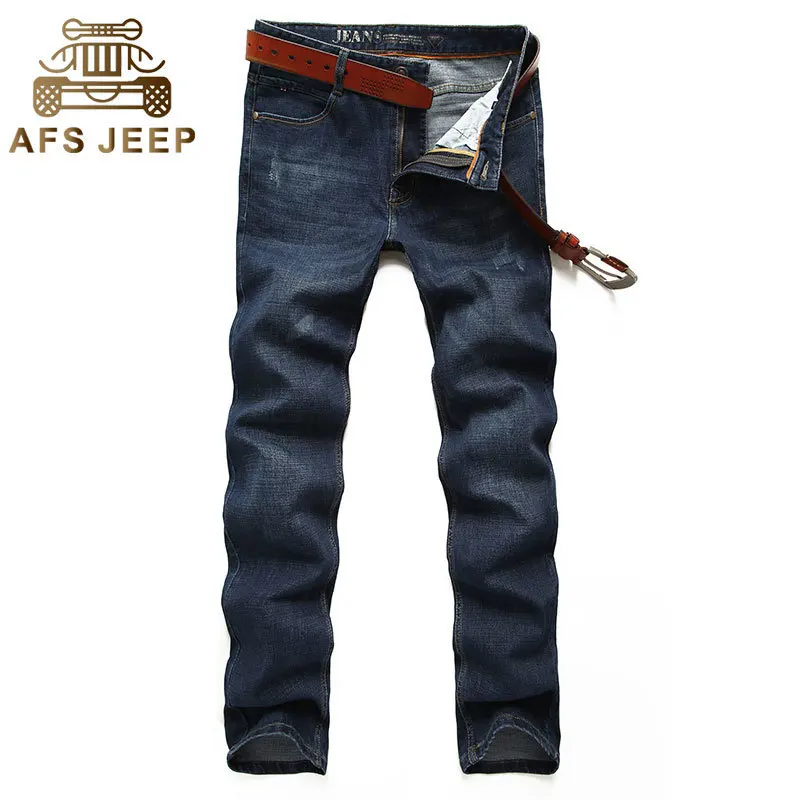 Мужские повседневные зимние прямые джинсы размера плюс 29~ 44, модные Хлопковые Штаны на молнии, брендовая одежда из джинсовой ткани, теплые зимние новые свободные штаны