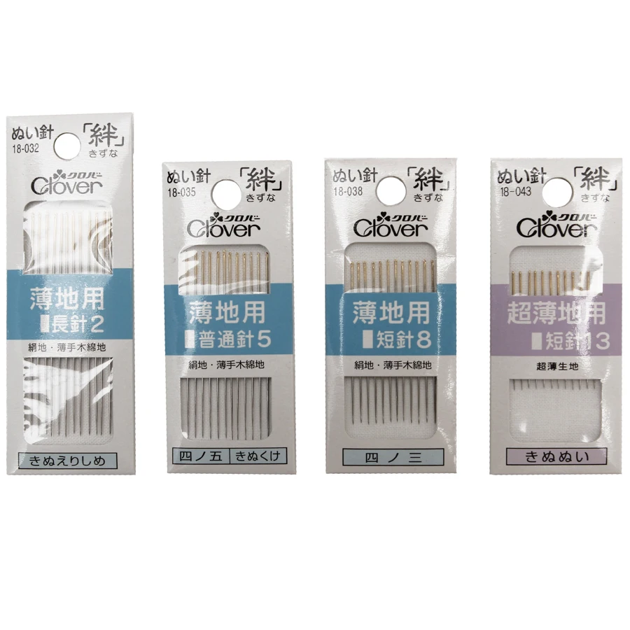

Clover With Series, Thin Cloth, Hand Stitches 18-032/035/038/043, Imported From Japan, Hand, Patchwork Tools, Fine Workmanship