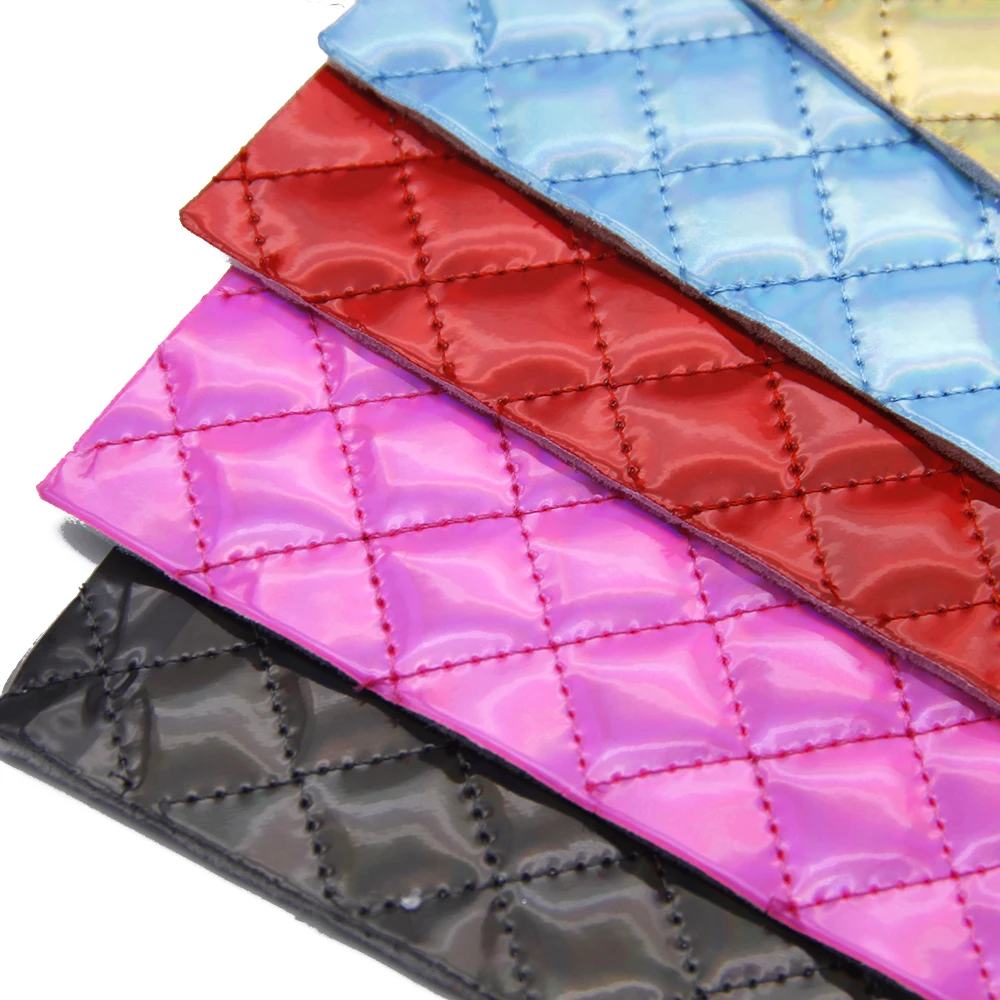 David accessories 20*34 см лазерный искусственной искусственная кожа с хлопком бант для волос для художественного оформления ногтей, ручная работа ремесла, 1 шт., 1Yc7183
