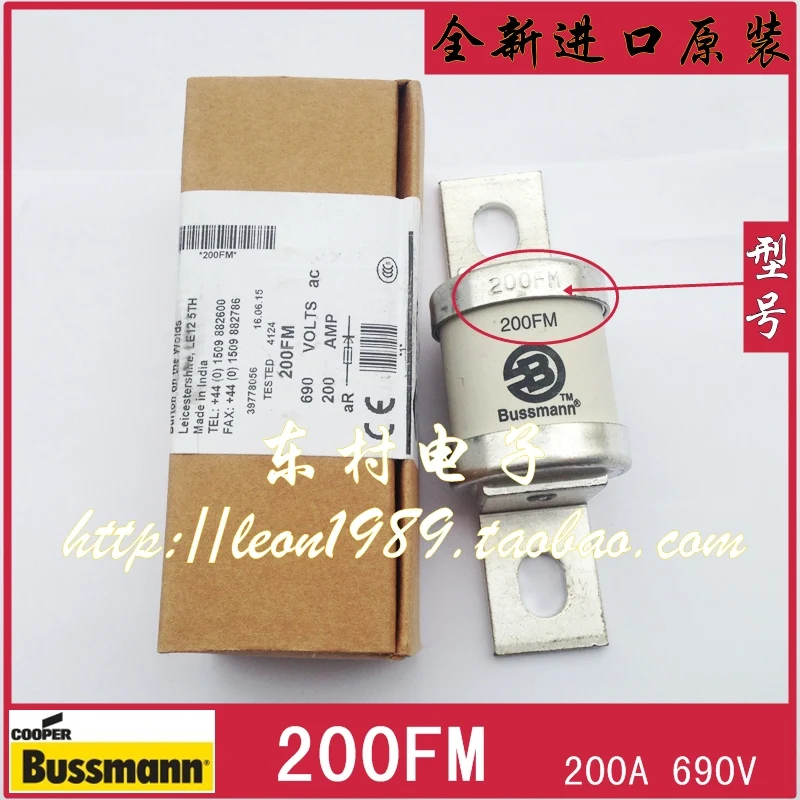 

[SA]United States BUSSMANN Fuses BS88: 4 fuses 180FM 200FM 225FM 200A 690V--3PCS/LOT