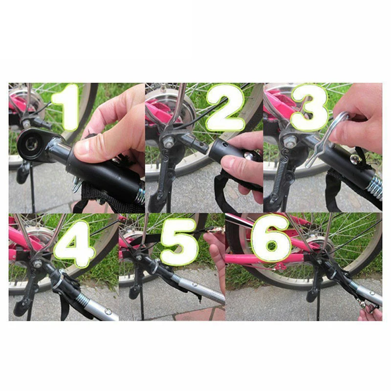 LANXUANR Bicycle Trailer Hitch Coupler Bike Coupler Attachment Adapter Replacement Connector Bike Trailer Hitch Compatible with Burley Trailers 2 Pack Black 145° 