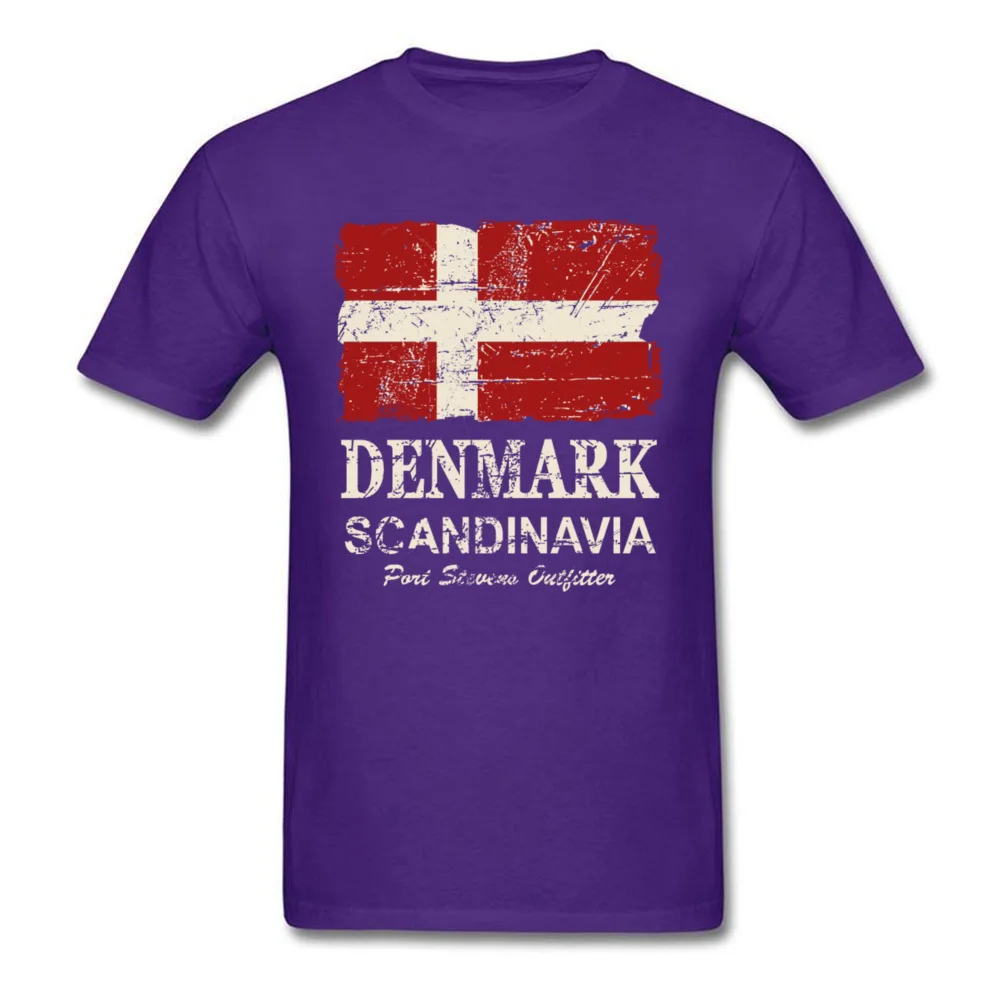 Vintage Denmark Flag_purple