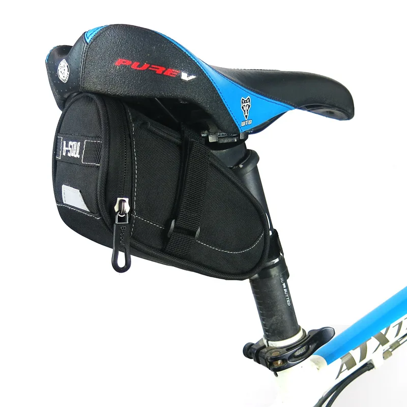 Водонепроницаемая велосипедная седельная сумка для горного велосипеда, велосипедная сумка для велосипедного седла, Аксессуары для велосипеда, черный, синий, красный